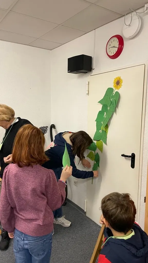 Kinder bei der Projektwoche Hospiz macht Schule 2024