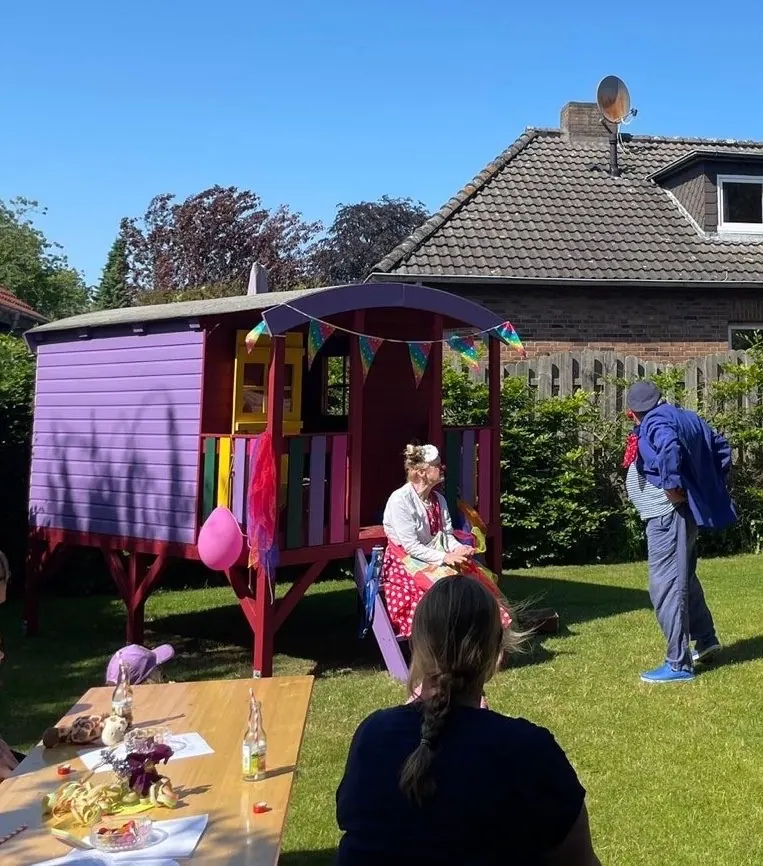Kinderfest in unserem Garten